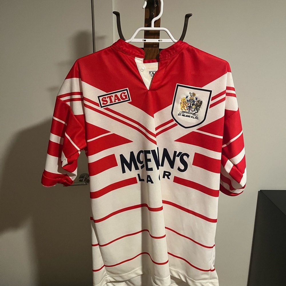 1995-1996 St Helens Rugby Jersey by Stag